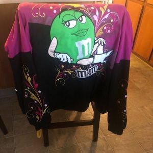 2XL Green M&M JH Design Jacket Purple And Black